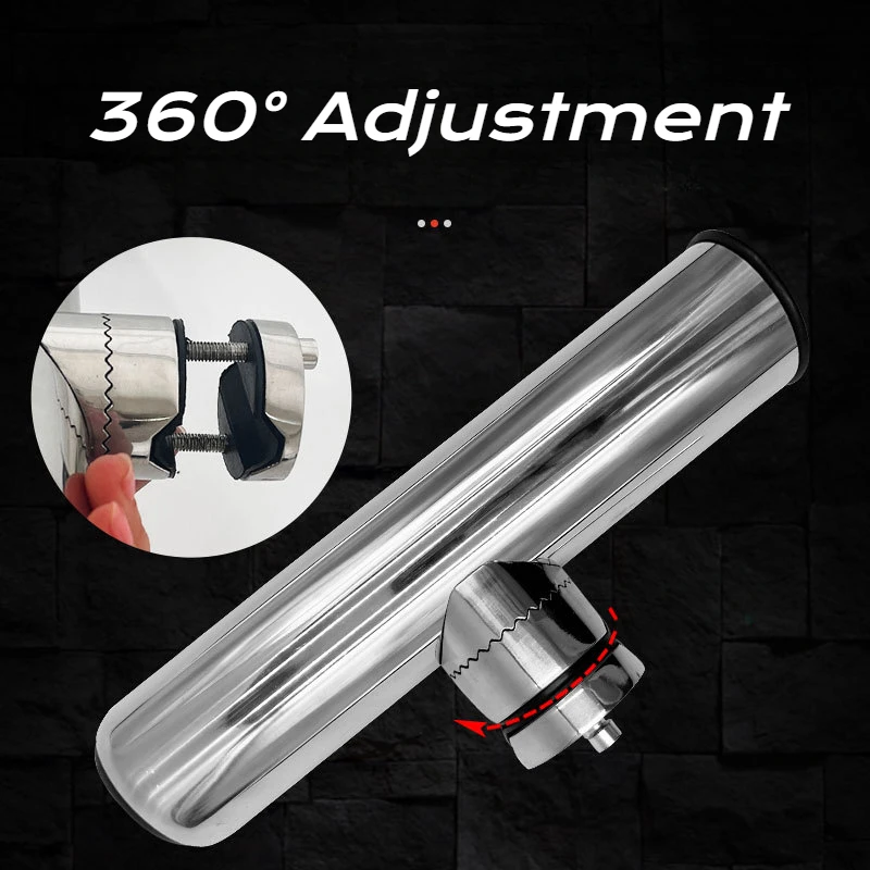 Aço Inoxidável Vara De Pesca T - Fishing Rod Holder avaliação e preço