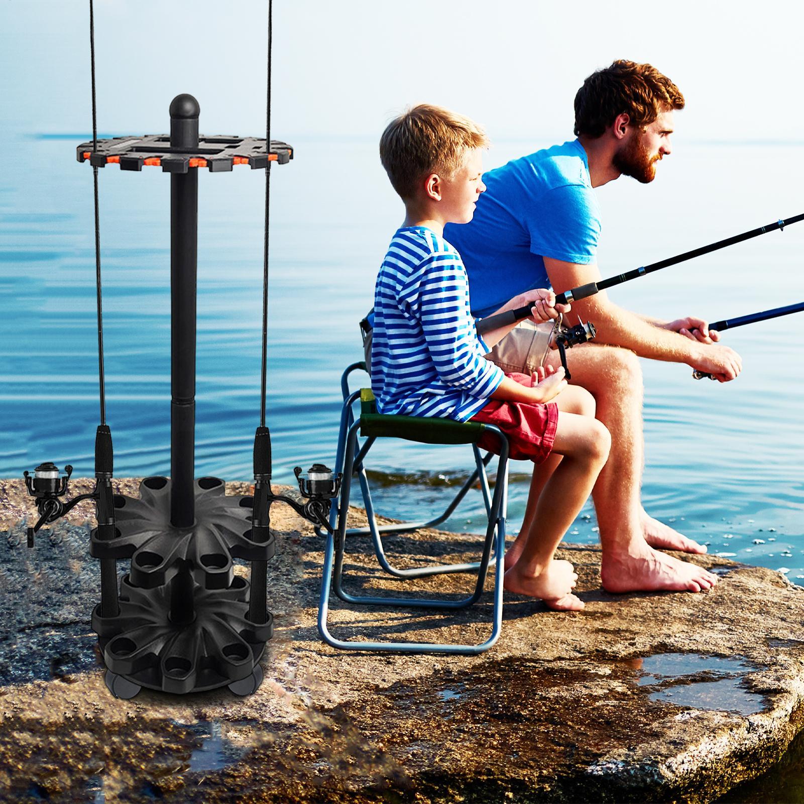 Suporte Vertical para Varas de - Fishing Rod Travel avaliação e preço